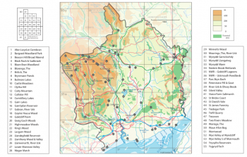 Gwent Map Gwent Ornithological Society